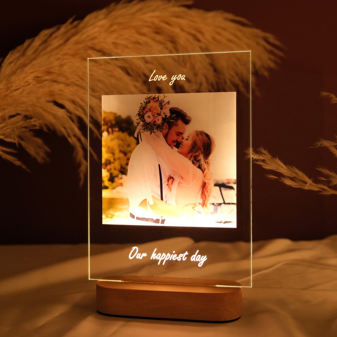 16x24 Cm Işıklı Dikdörtgen Pleksi