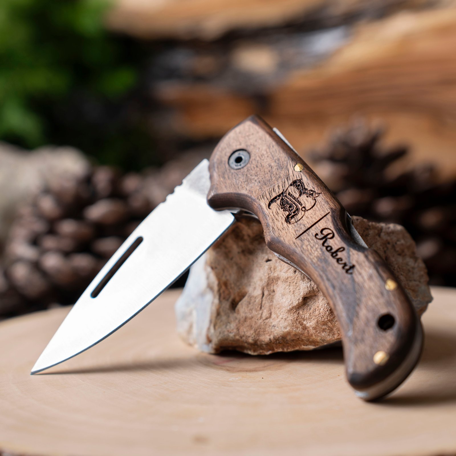 BIÇAK MODEL 2 - KOYU KAHVE